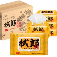 【箱購】拭郎純水濕巾80張+蓋x36包_106101-36
